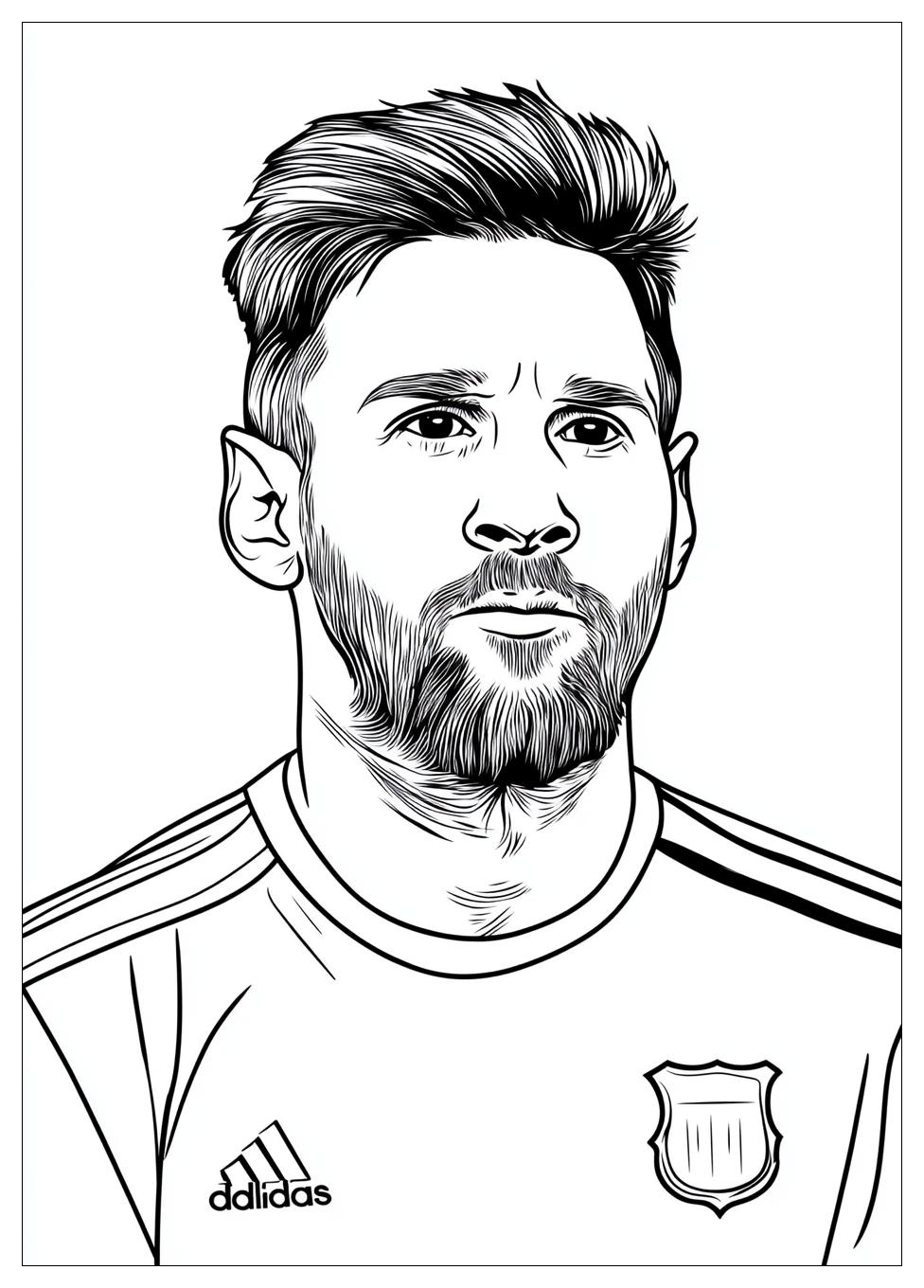 Kolorowanki Do Druku Lionel Messi 9