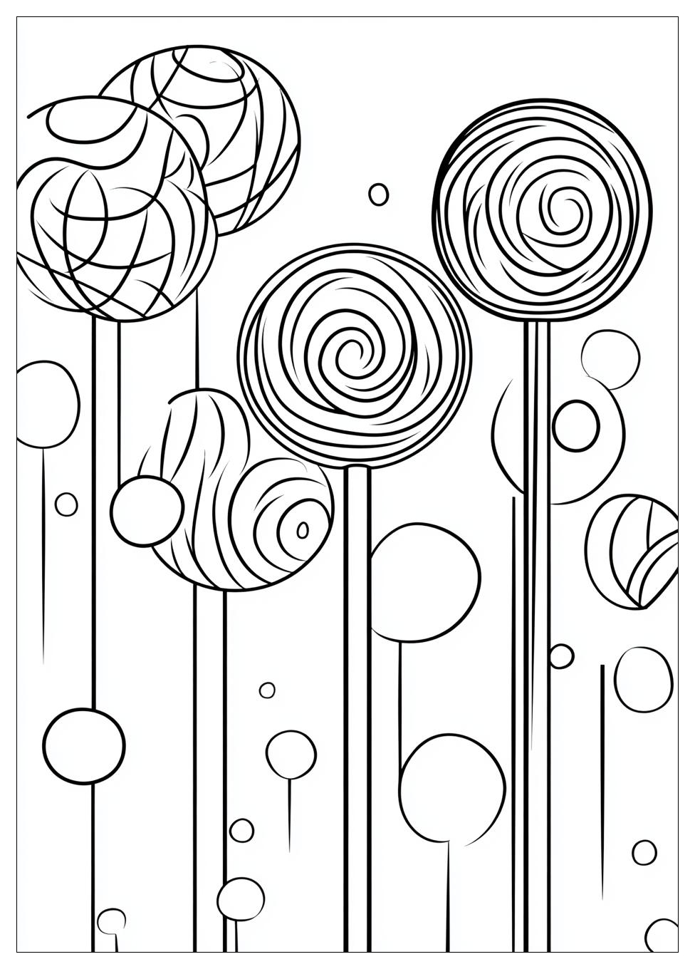 Kolorowanki Do Druku Lollipop 1