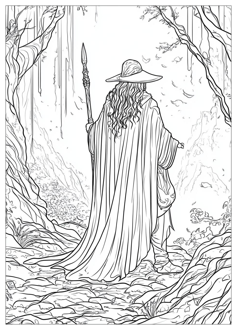 Kolorowanki Do Druku Lord Of The Rings 10