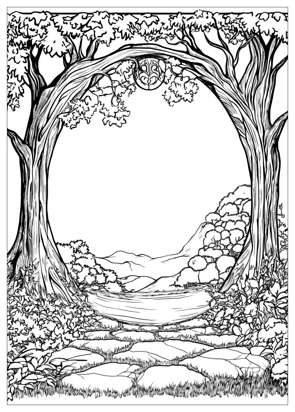 Kolorowanki Do Druku Lord Of The Rings 14