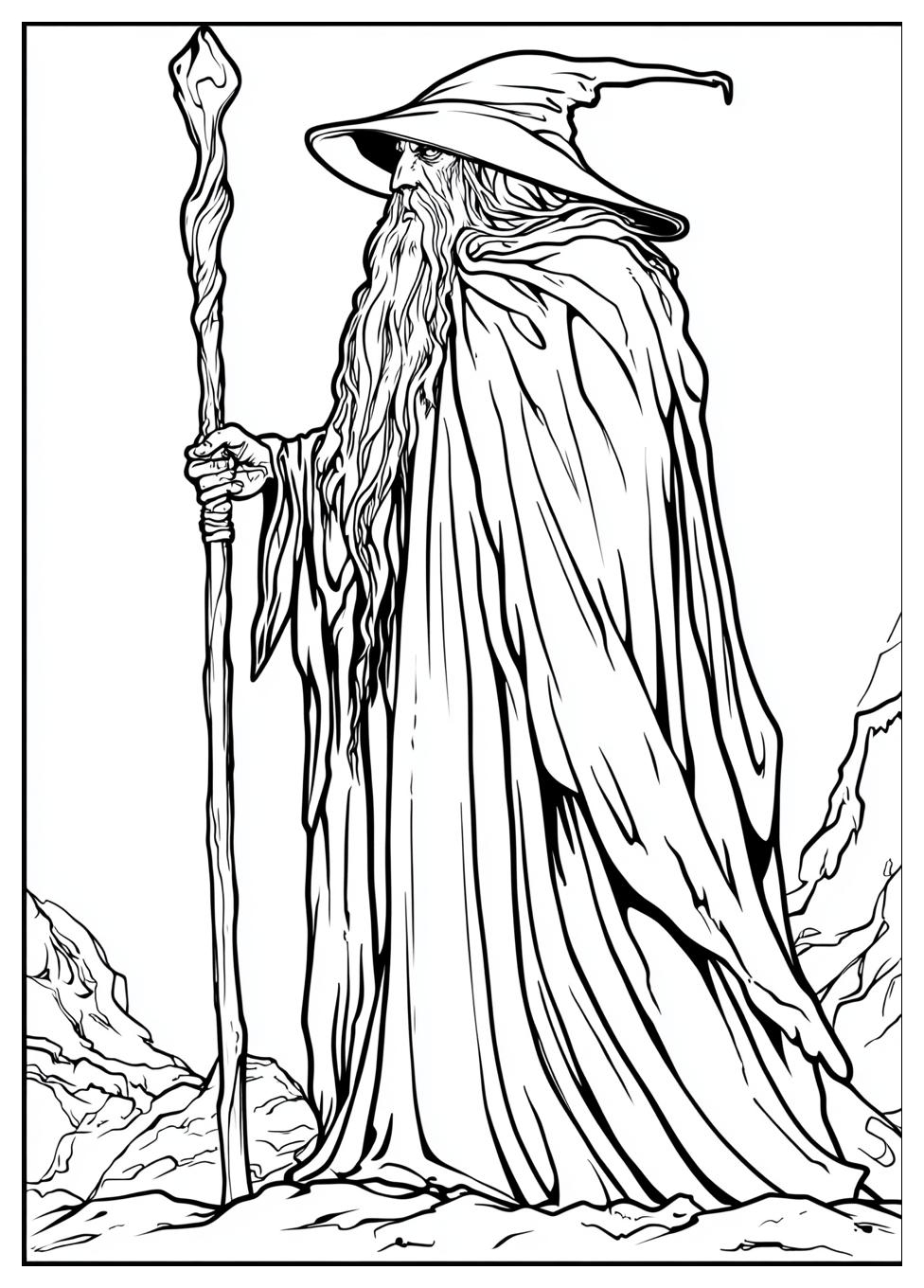 Kolorowanki Do Druku Lord Of The Rings 17