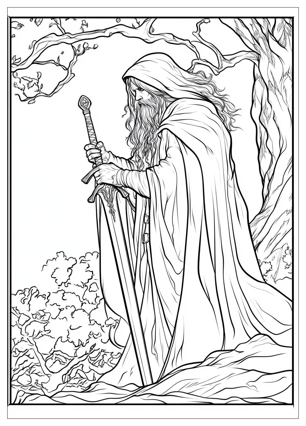 Kolorowanki Do Druku Lord Of The Rings 18