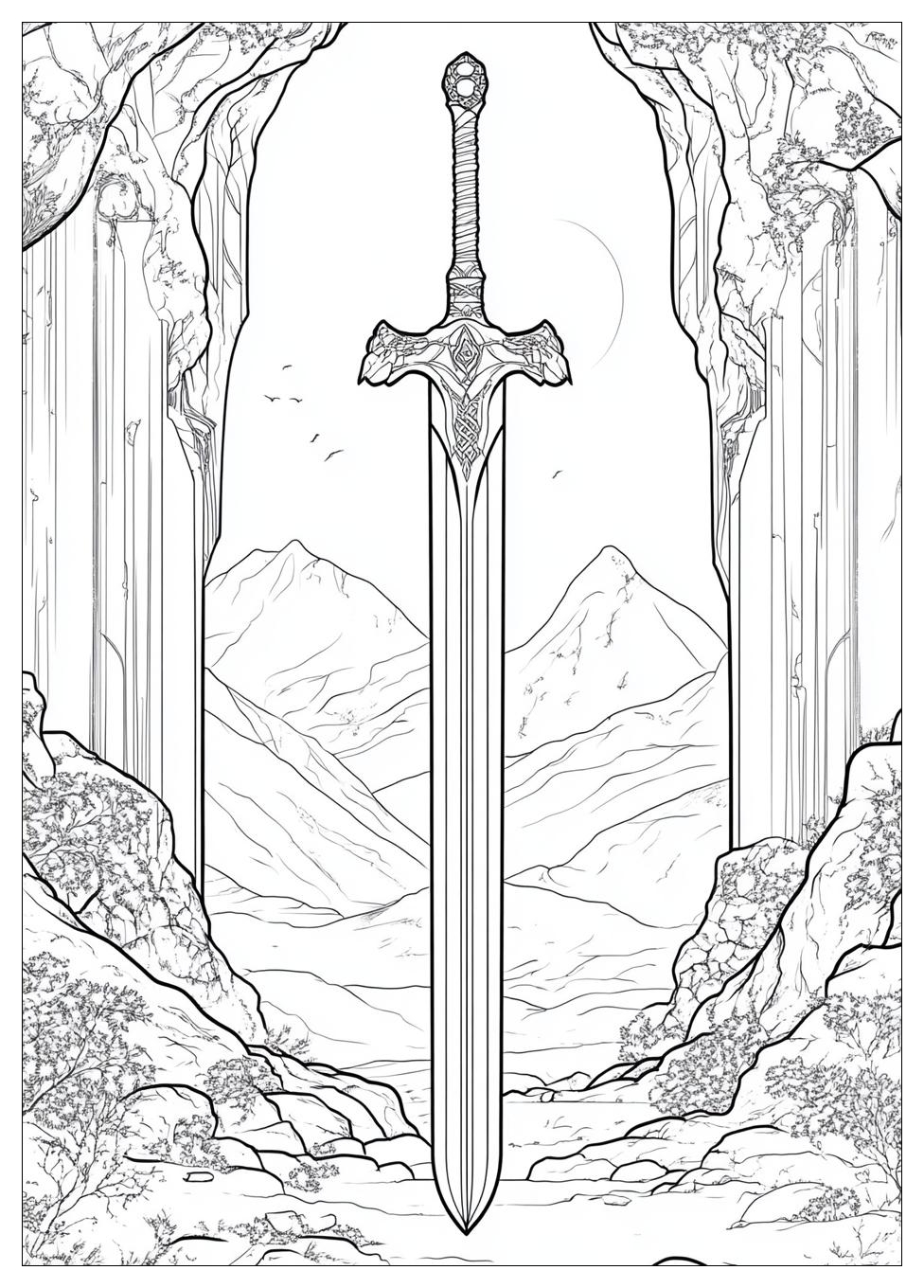 Kolorowanki Do Druku Lord Of The Rings 2