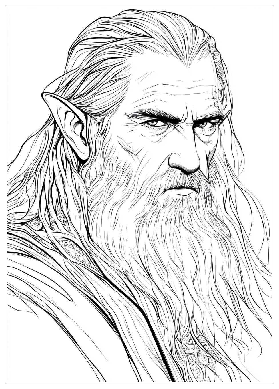 Kolorowanki Do Druku Lord Of The Rings 6