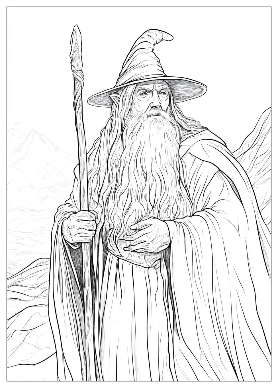 Kolorowanki Do Druku Lord Of The Rings 8