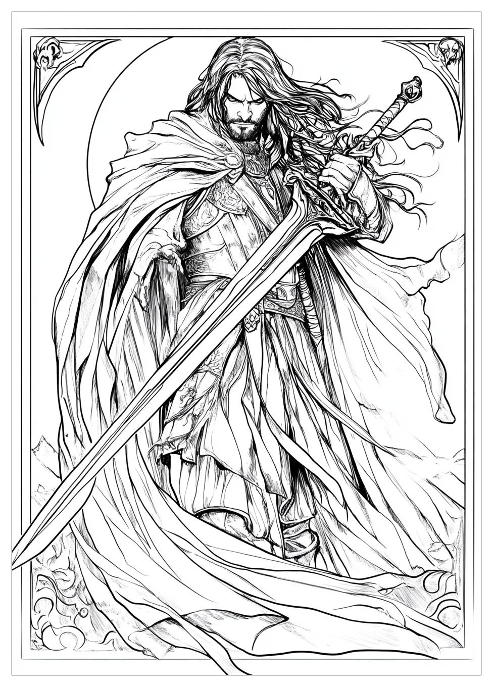 Kolorowanki Do Druku Lord Of The Rings 9