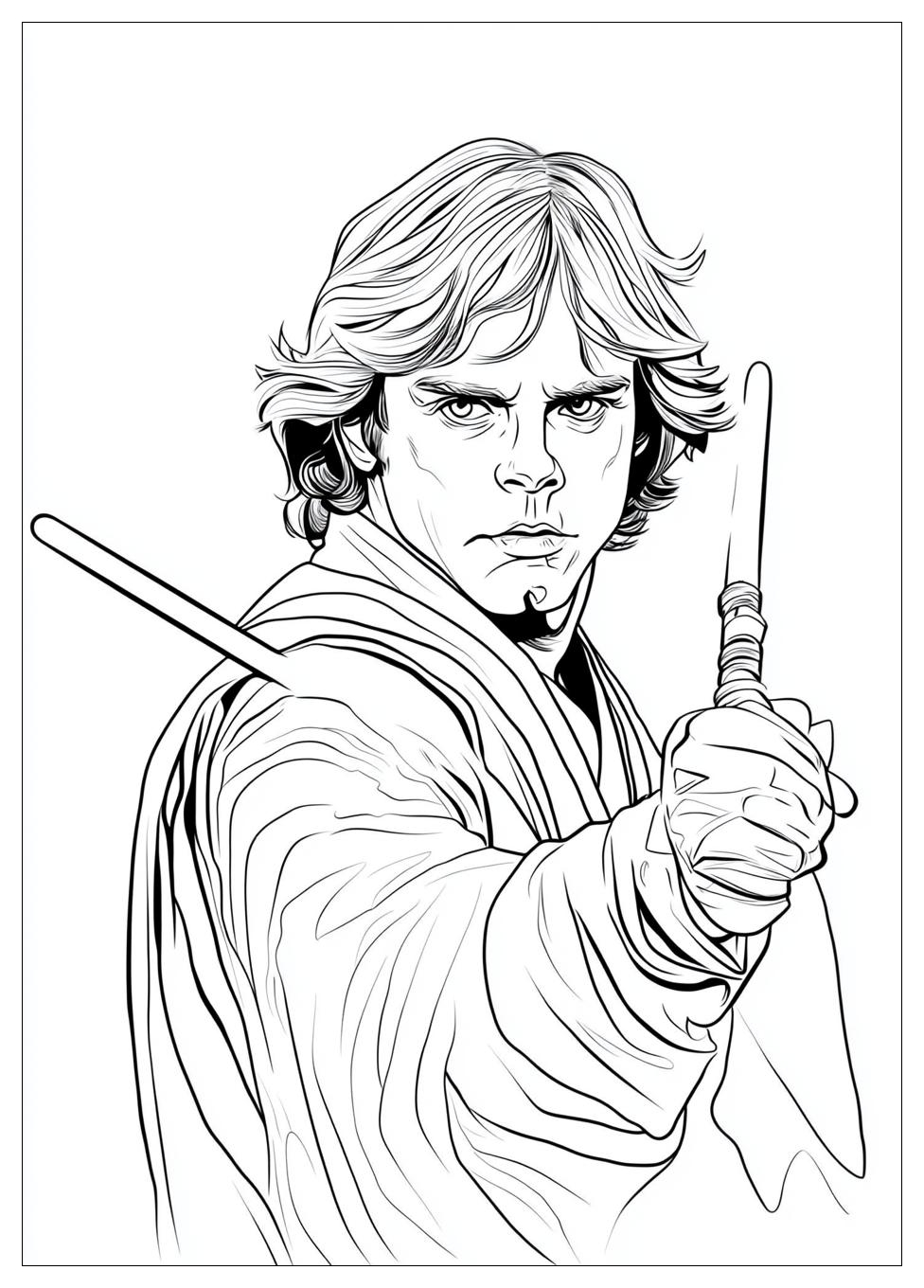 Kolorowanki Do Druku Luke Skywalker 12