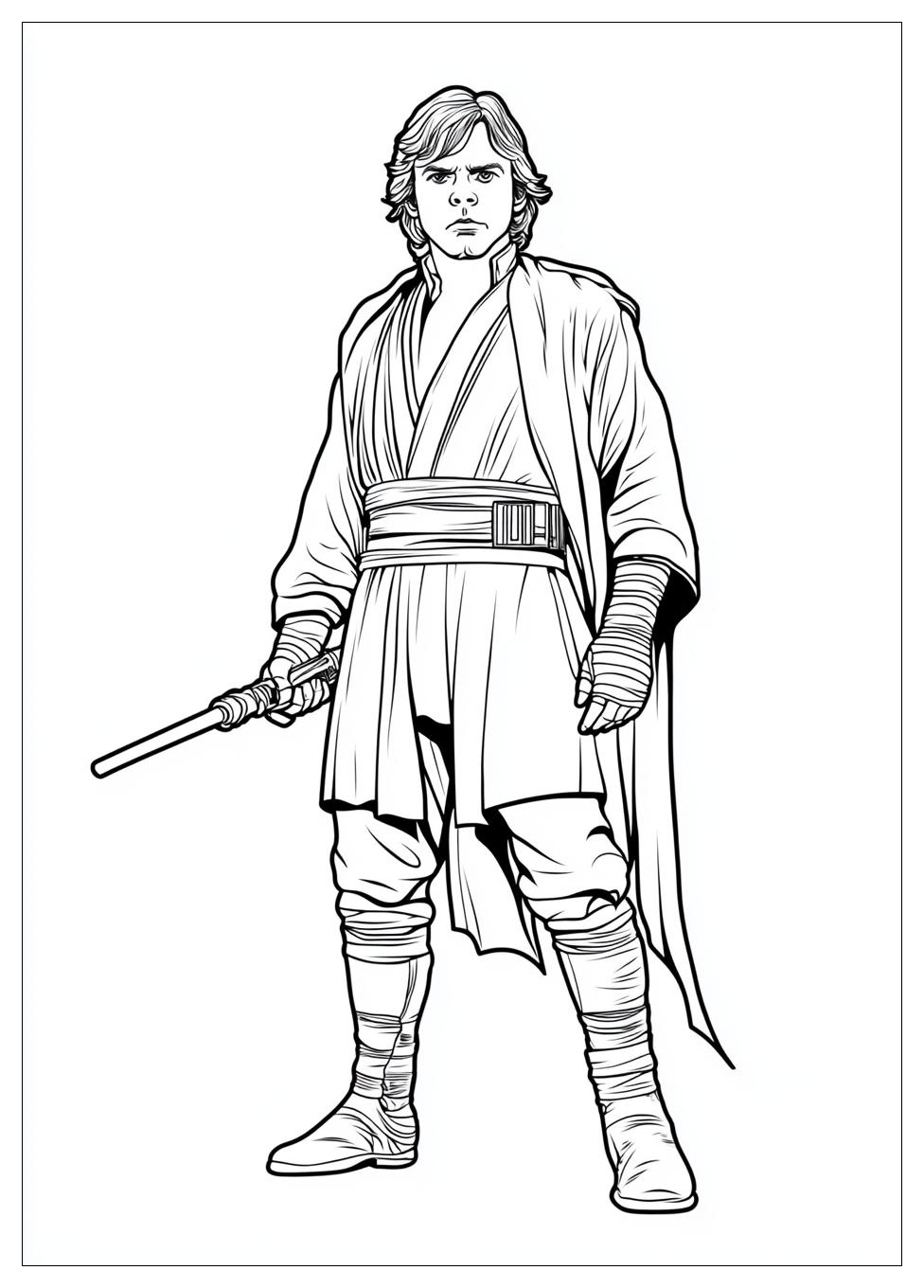 Kolorowanki Do Druku Luke Skywalker 15