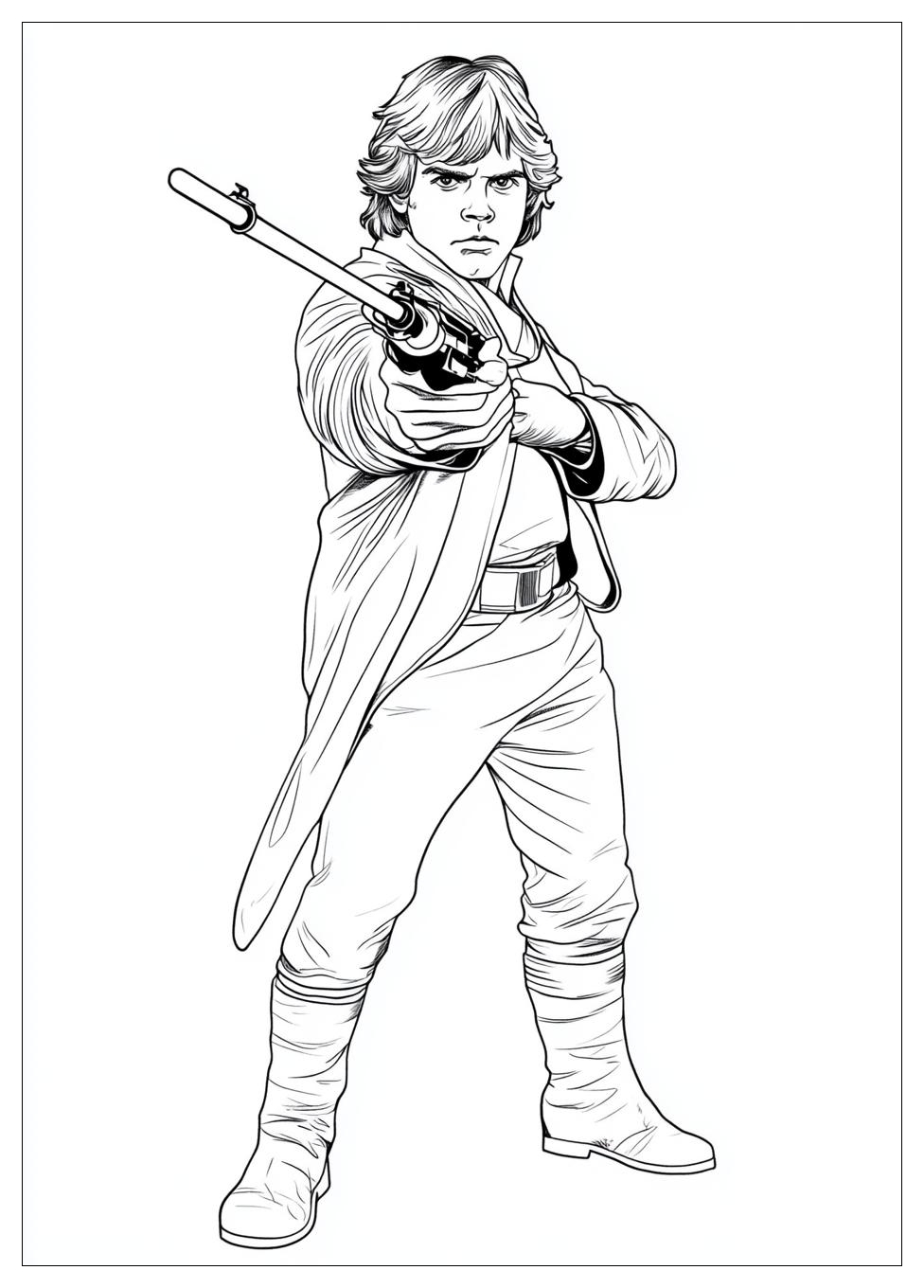 Kolorowanki Do Druku Luke Skywalker 17