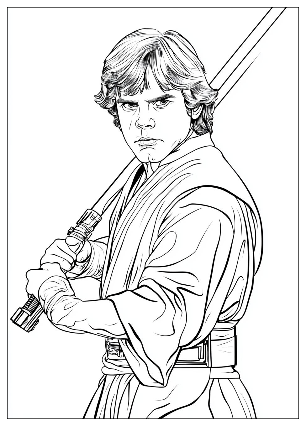 Kolorowanki Do Druku Luke Skywalker 18
