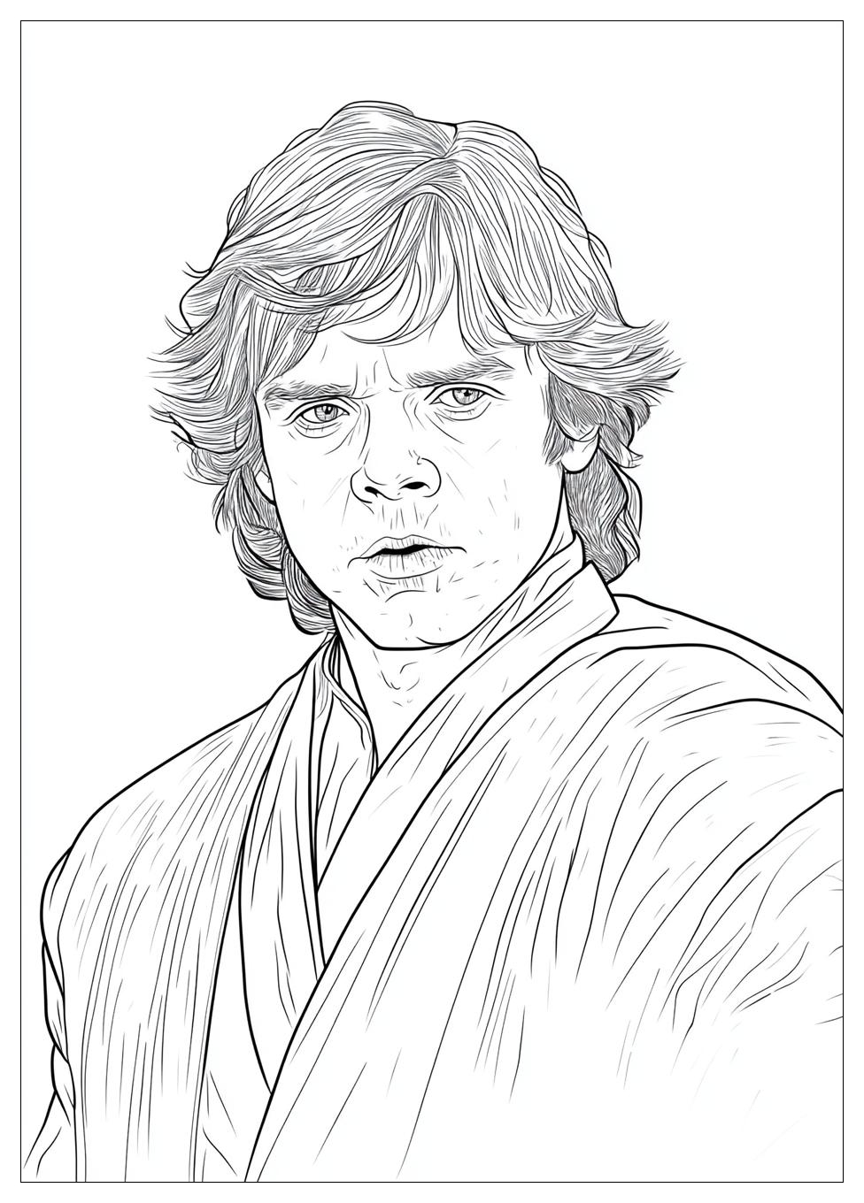 Kolorowanki Do Druku Luke Skywalker 2