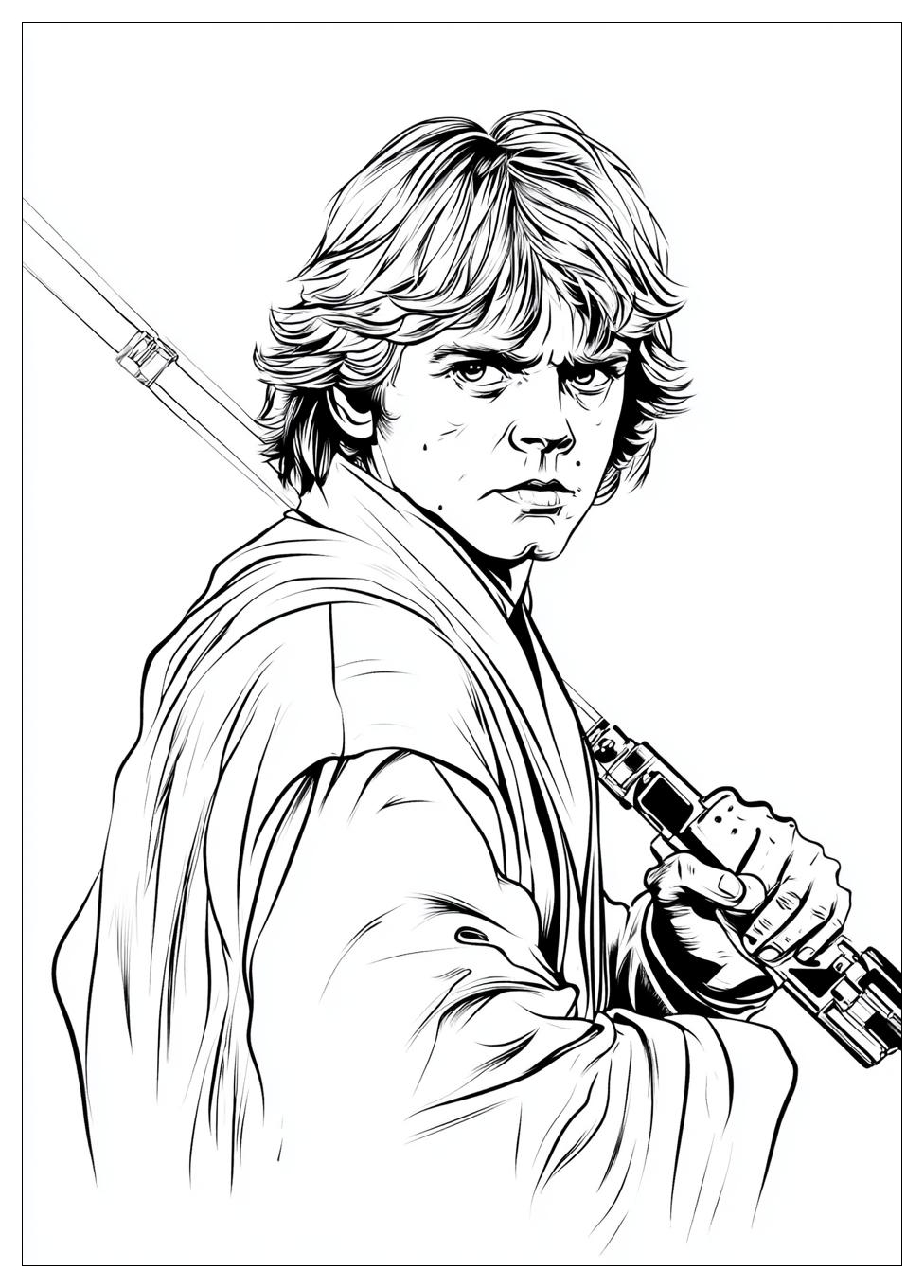 Kolorowanki Do Druku Luke Skywalker 22