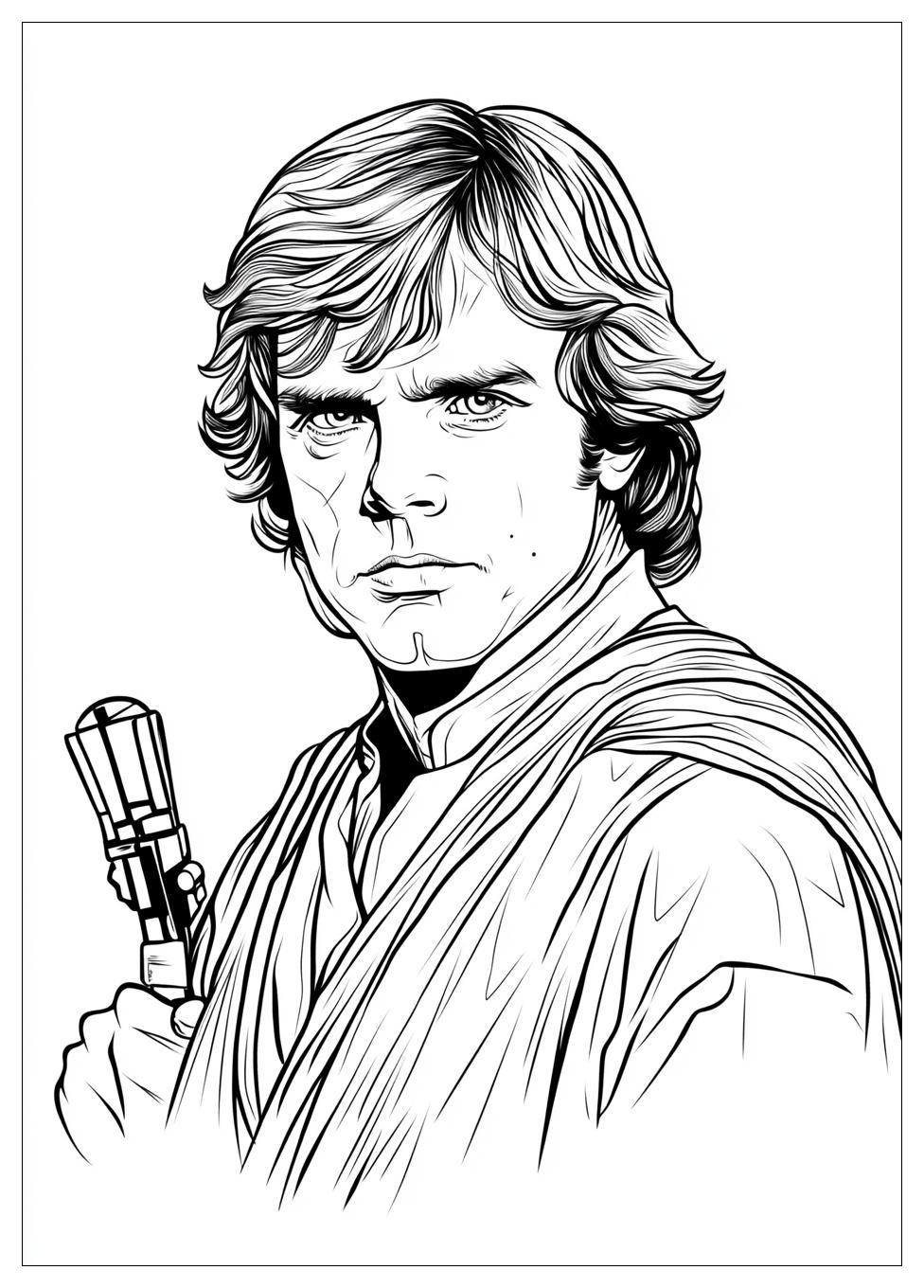 Kolorowanki Do Druku Luke Skywalker 4