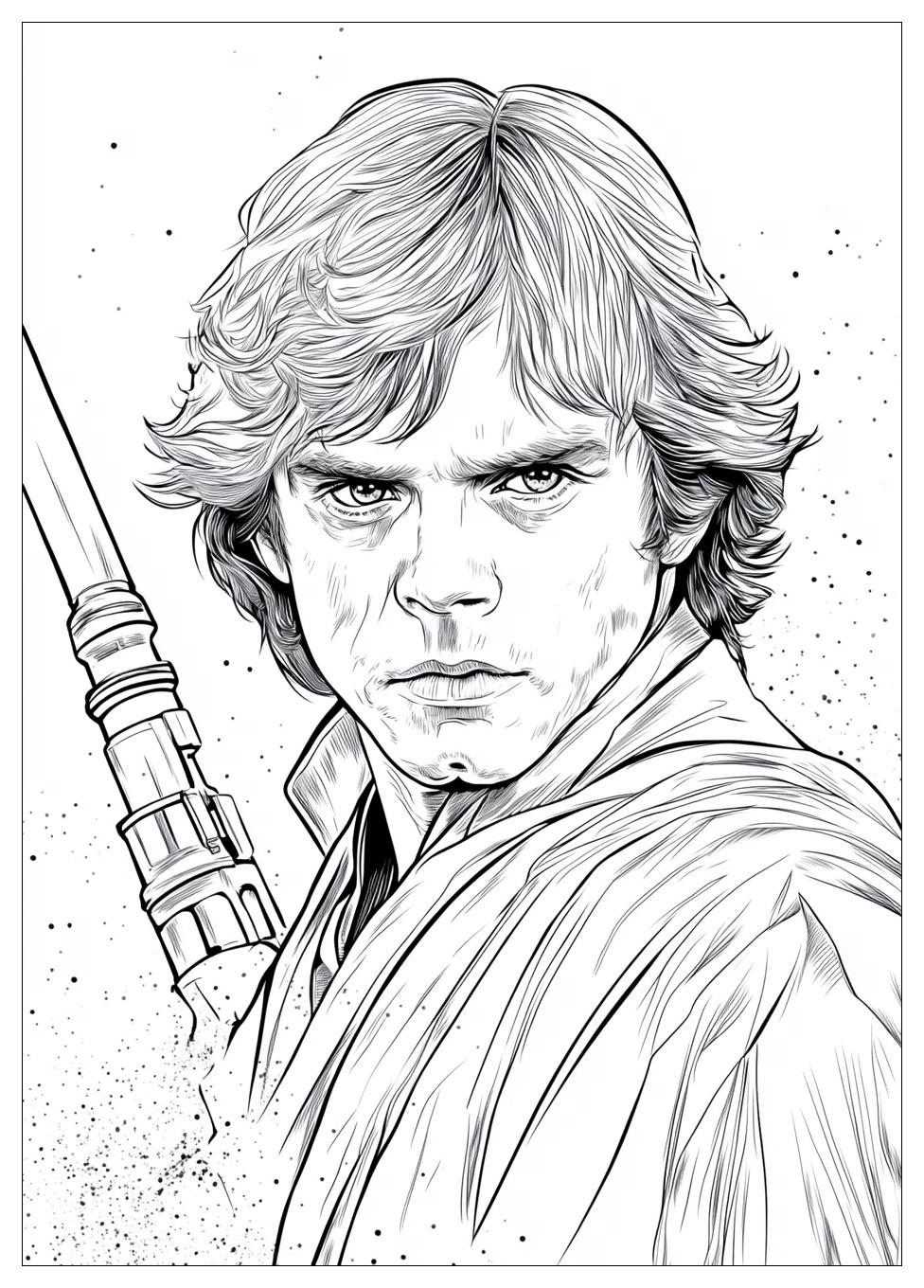 Kolorowanki Do Druku Luke Skywalker 5
