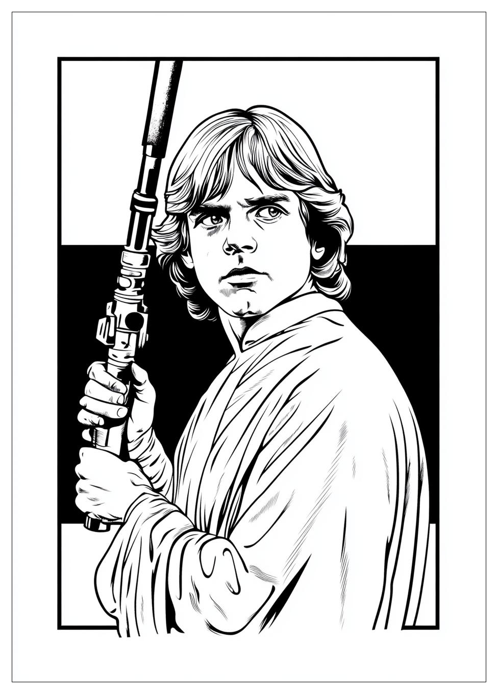 Kolorowanki Do Druku Luke Skywalker 6