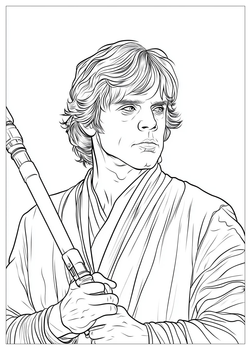 Kolorowanki Do Druku Luke Skywalker 8