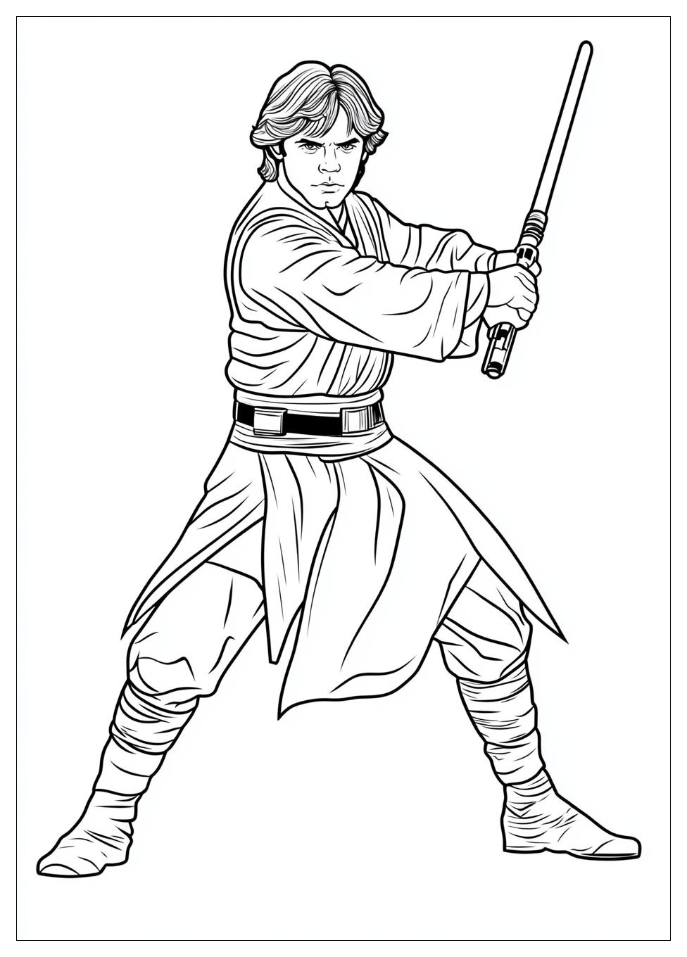 Kolorowanki Do Druku Luke Skywalker 9