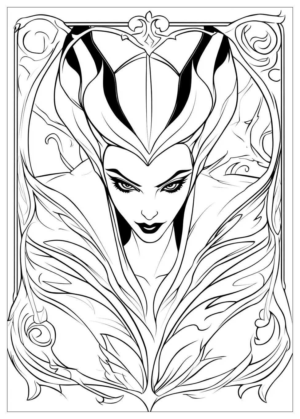 Kolorowanki Do Druku Maleficent 14