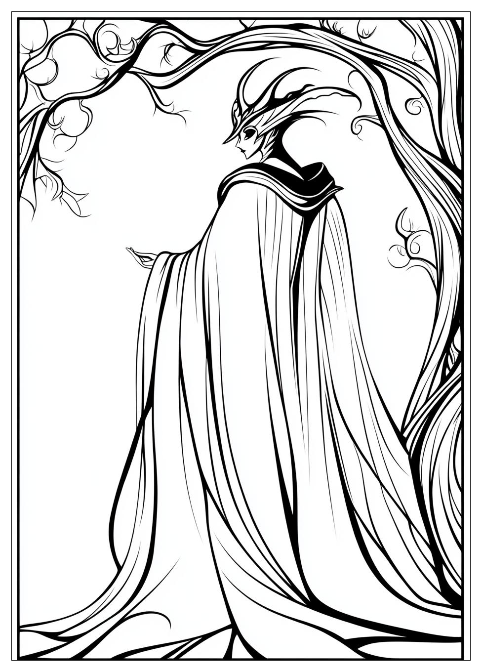 Kolorowanki Do Druku Maleficent 16