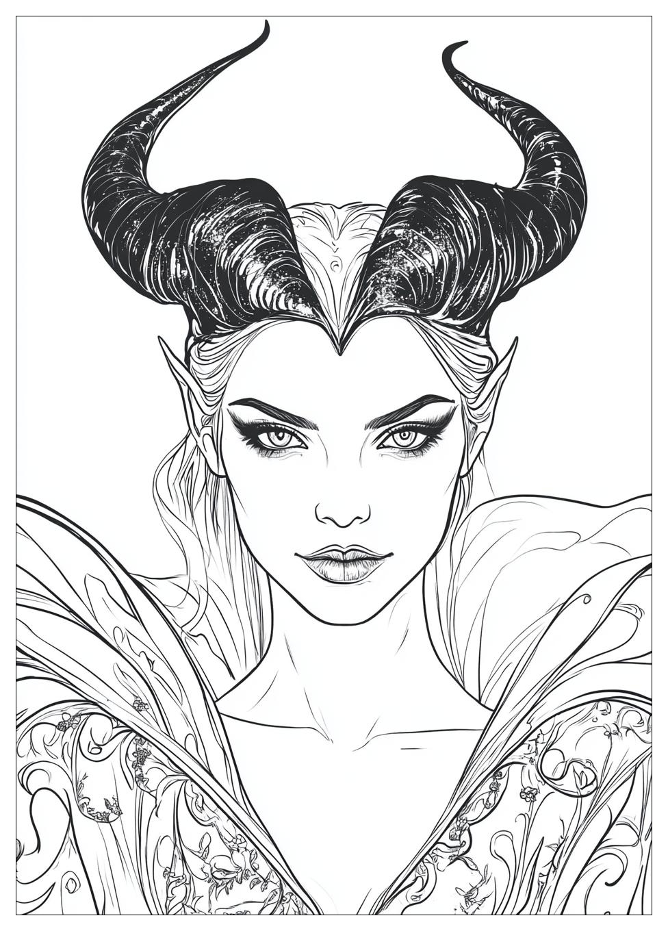 Kolorowanki Do Druku Maleficent 22