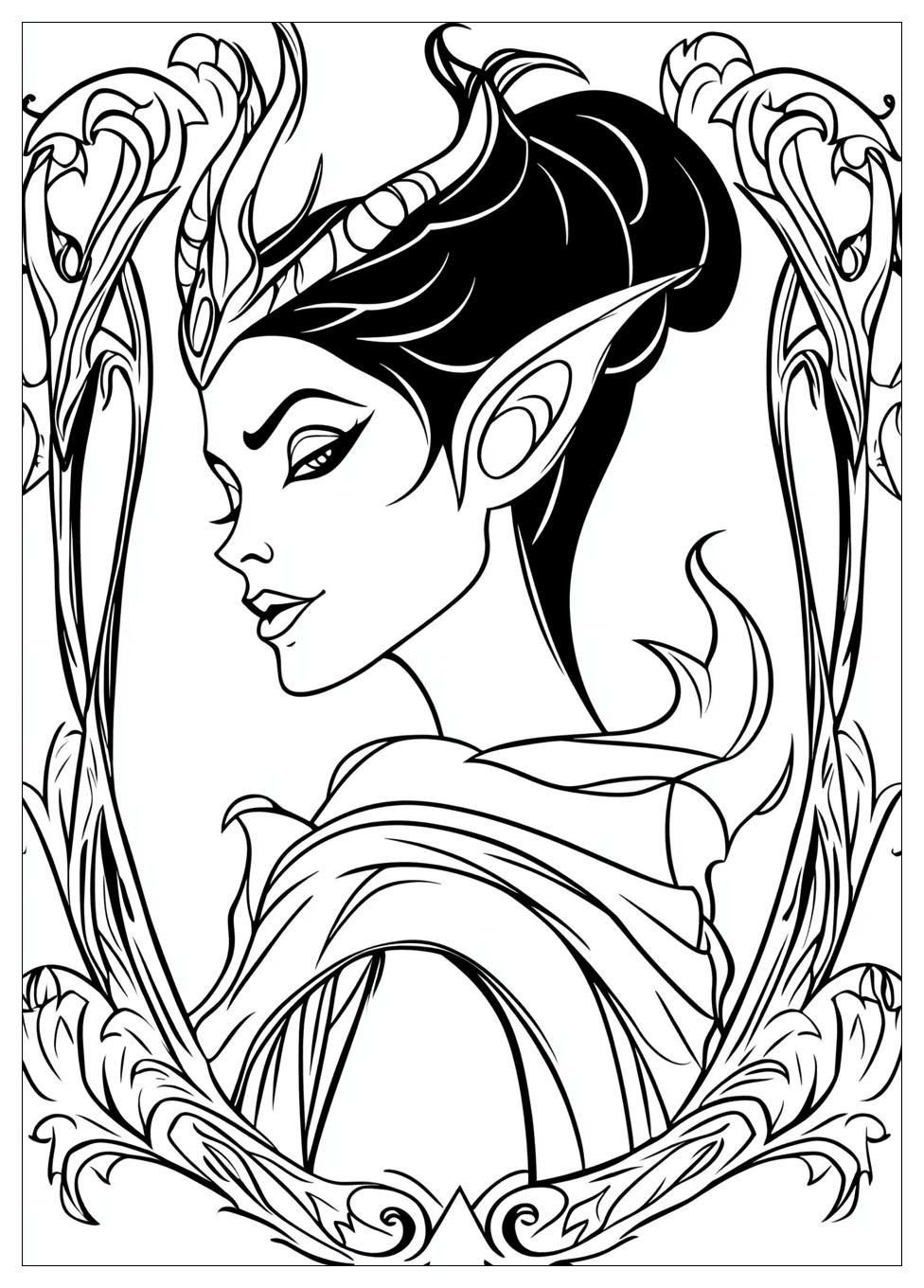 Kolorowanki Do Druku Maleficent 4