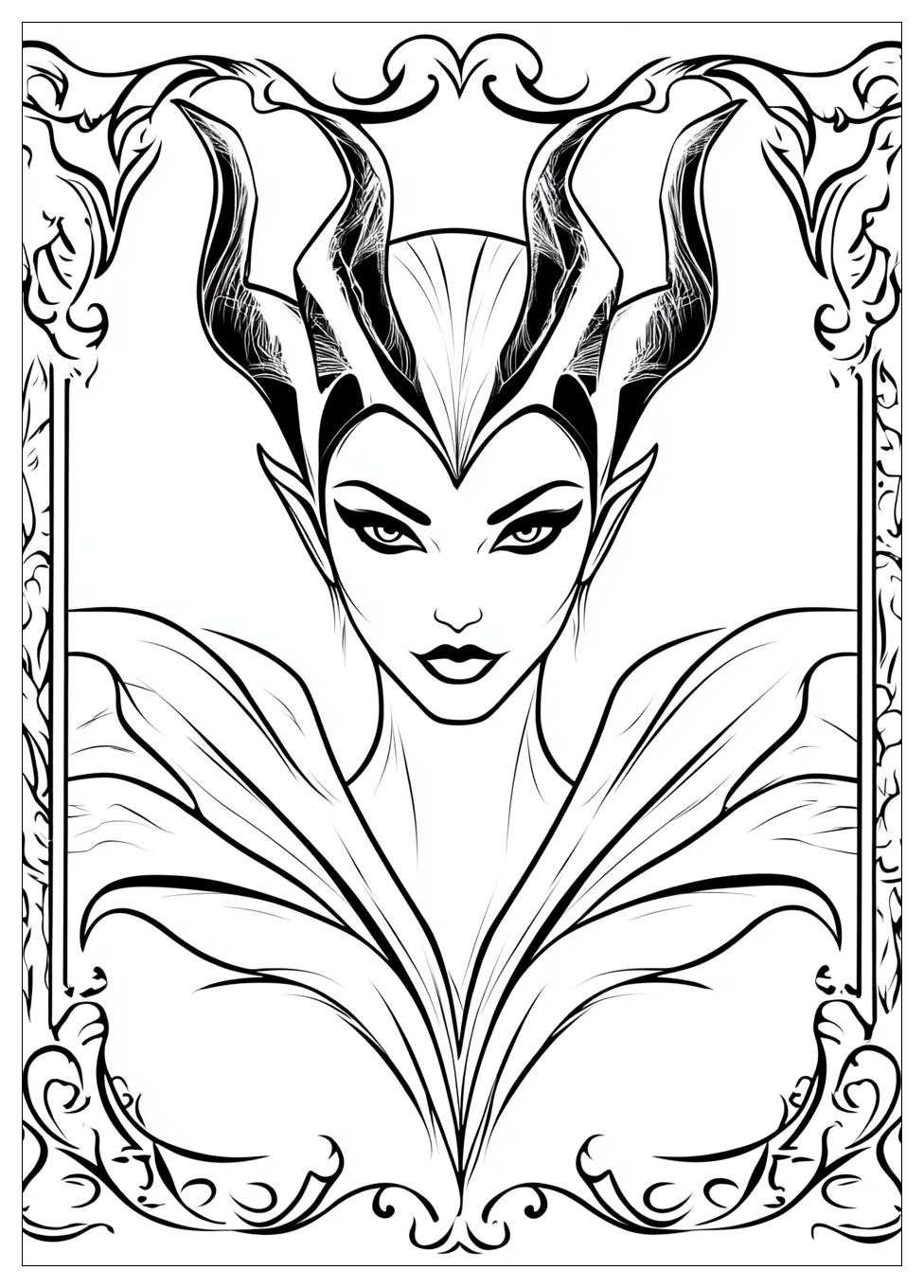 Kolorowanki Do Druku Maleficent 5