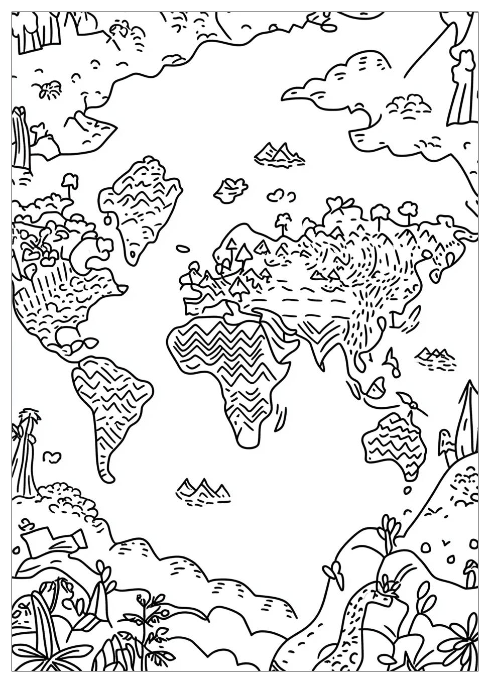 Kolorowanki Do Druku Mapa Usa 18