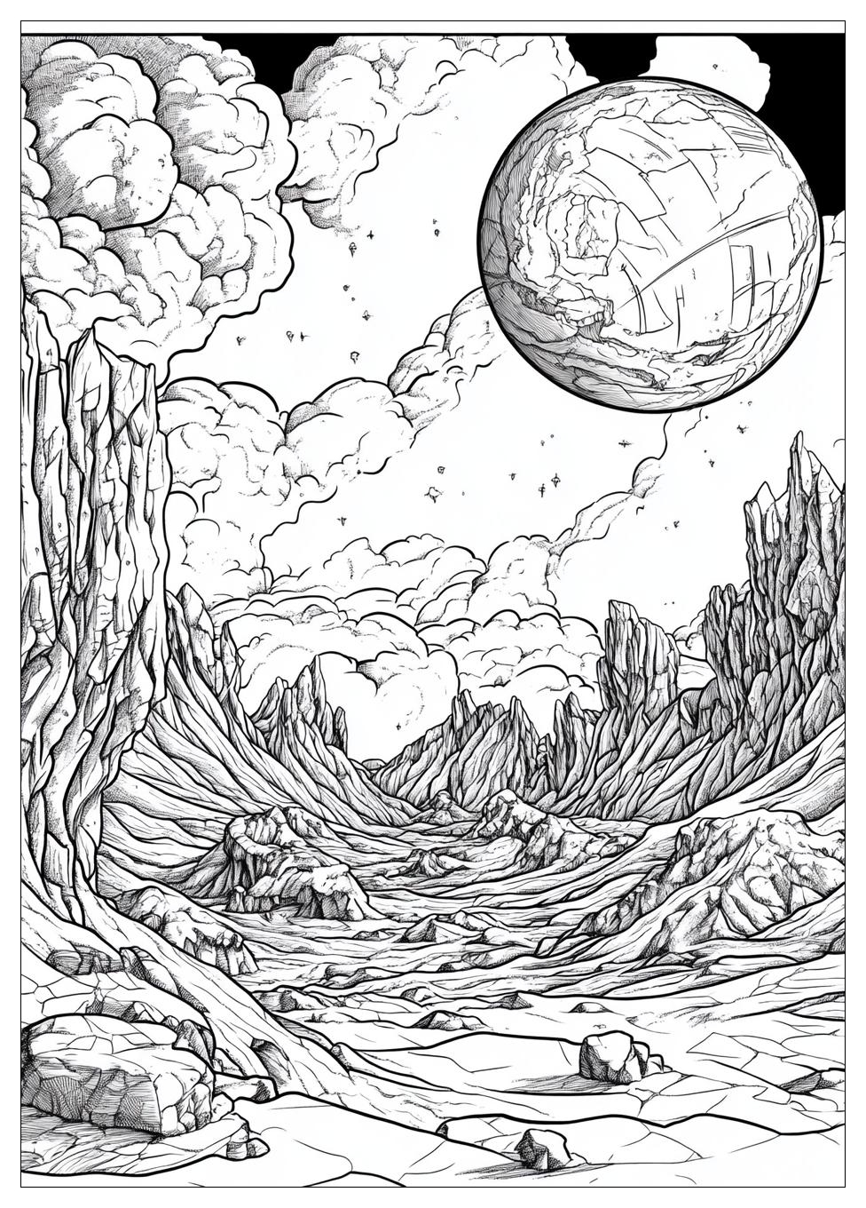 Kolorowanki Do Druku Mars 24