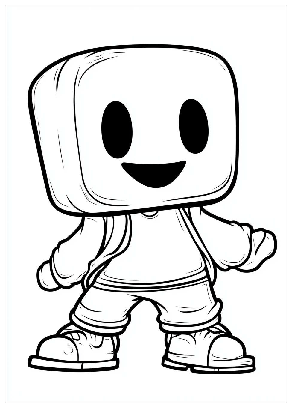 Kolorowanki Do Druku Marshmello 8