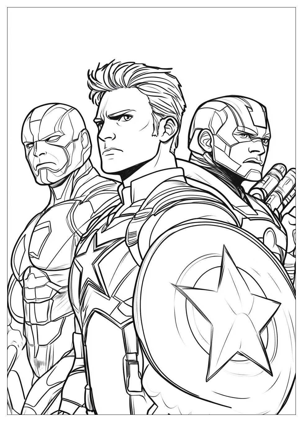 Kolorowanki Do Druku Marvel Avengers 19