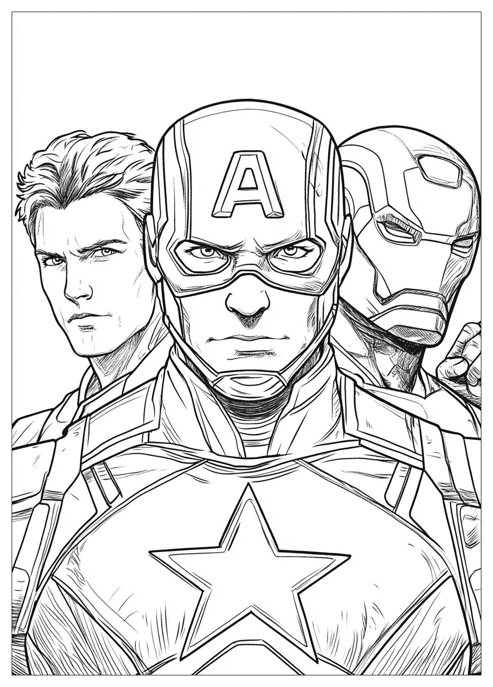 Kolorowanki Do Druku Marvel Avengers 8