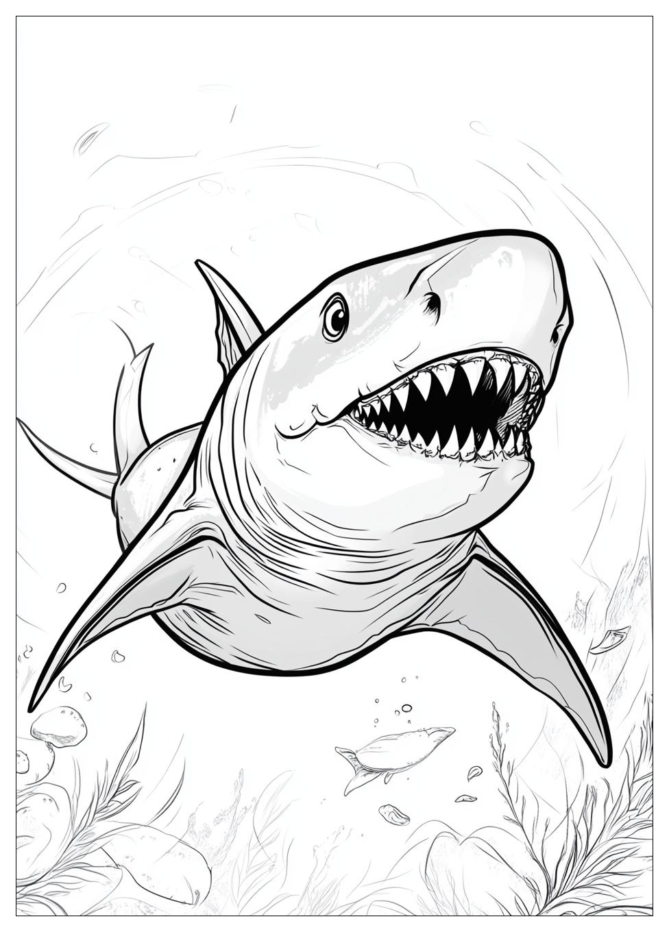 Kolorowanki Do Druku Megalodon 17