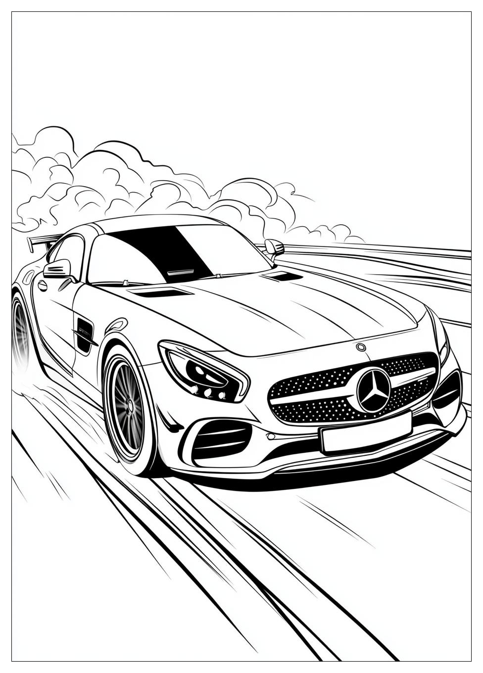 Kolorowanki Do Druku Mercedes Benz 1