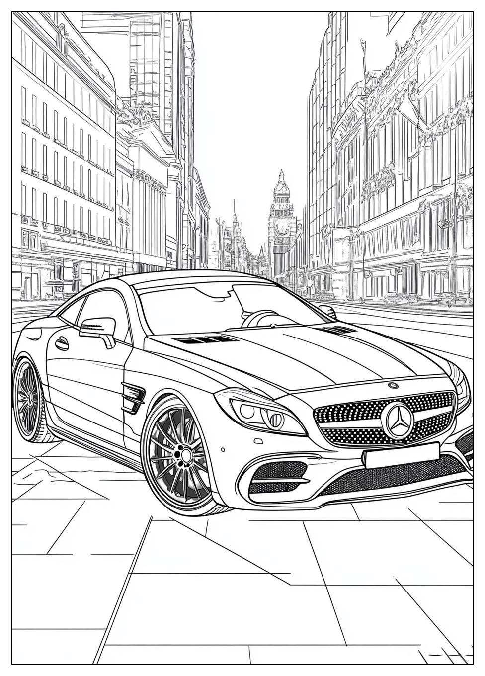 Kolorowanki Do Druku Mercedes Benz 10