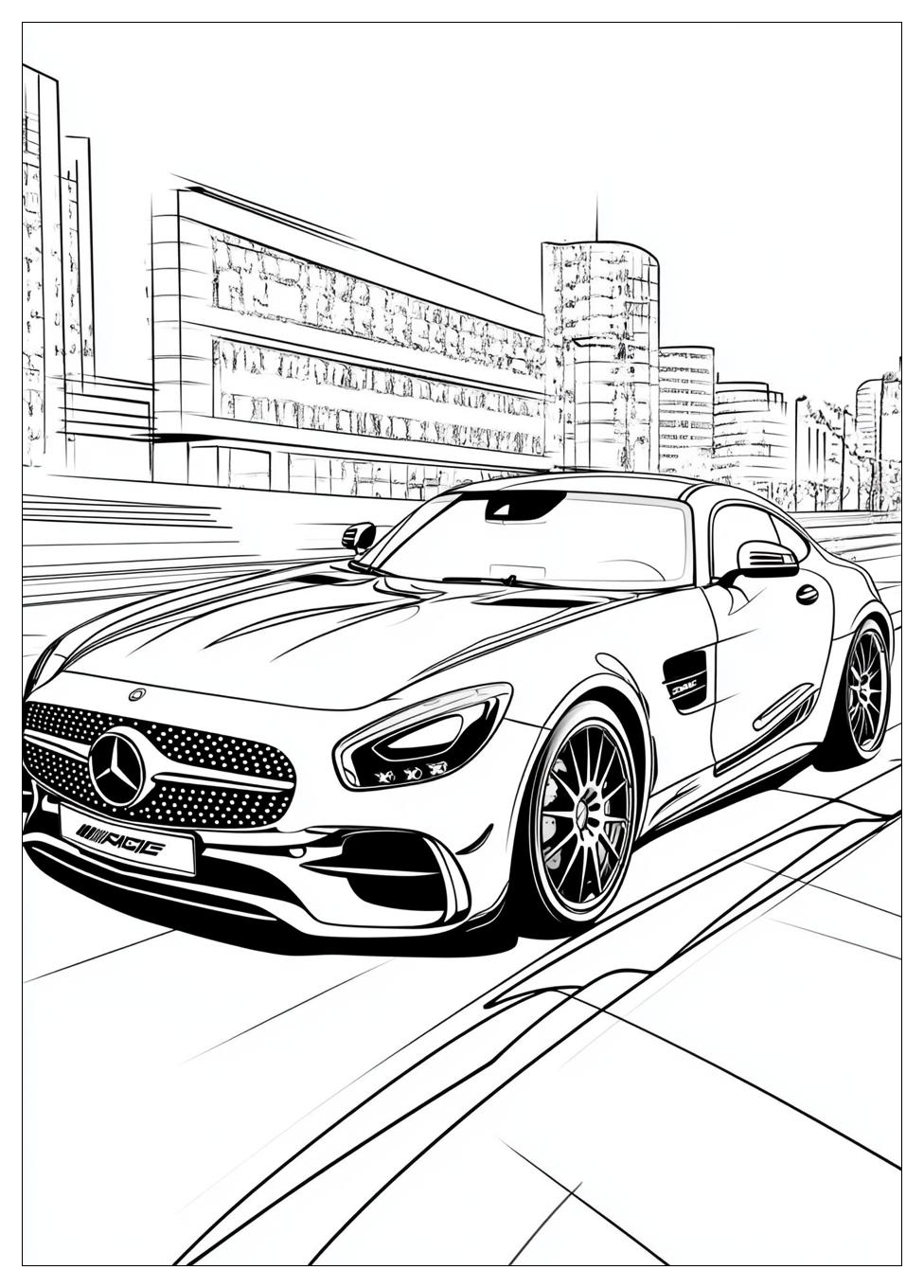 Kolorowanki Do Druku Mercedes Benz 11