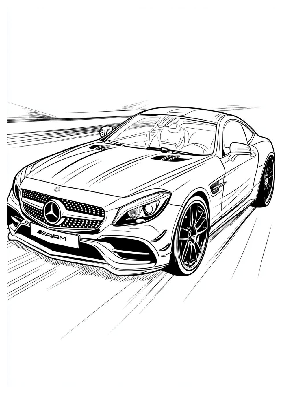 Kolorowanki Do Druku Mercedes Benz 12