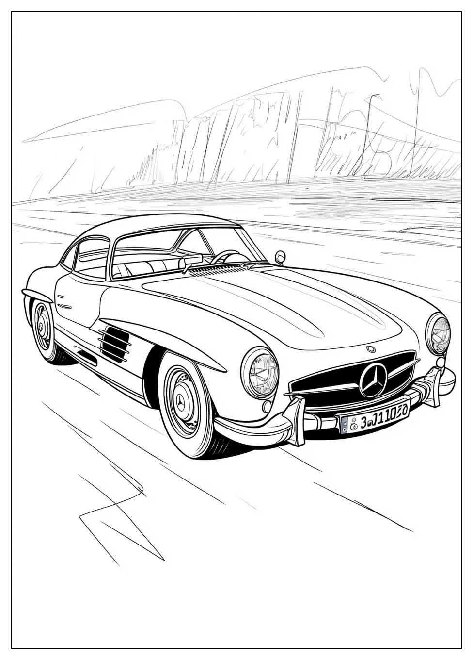 Kolorowanki Do Druku Mercedes Benz 13