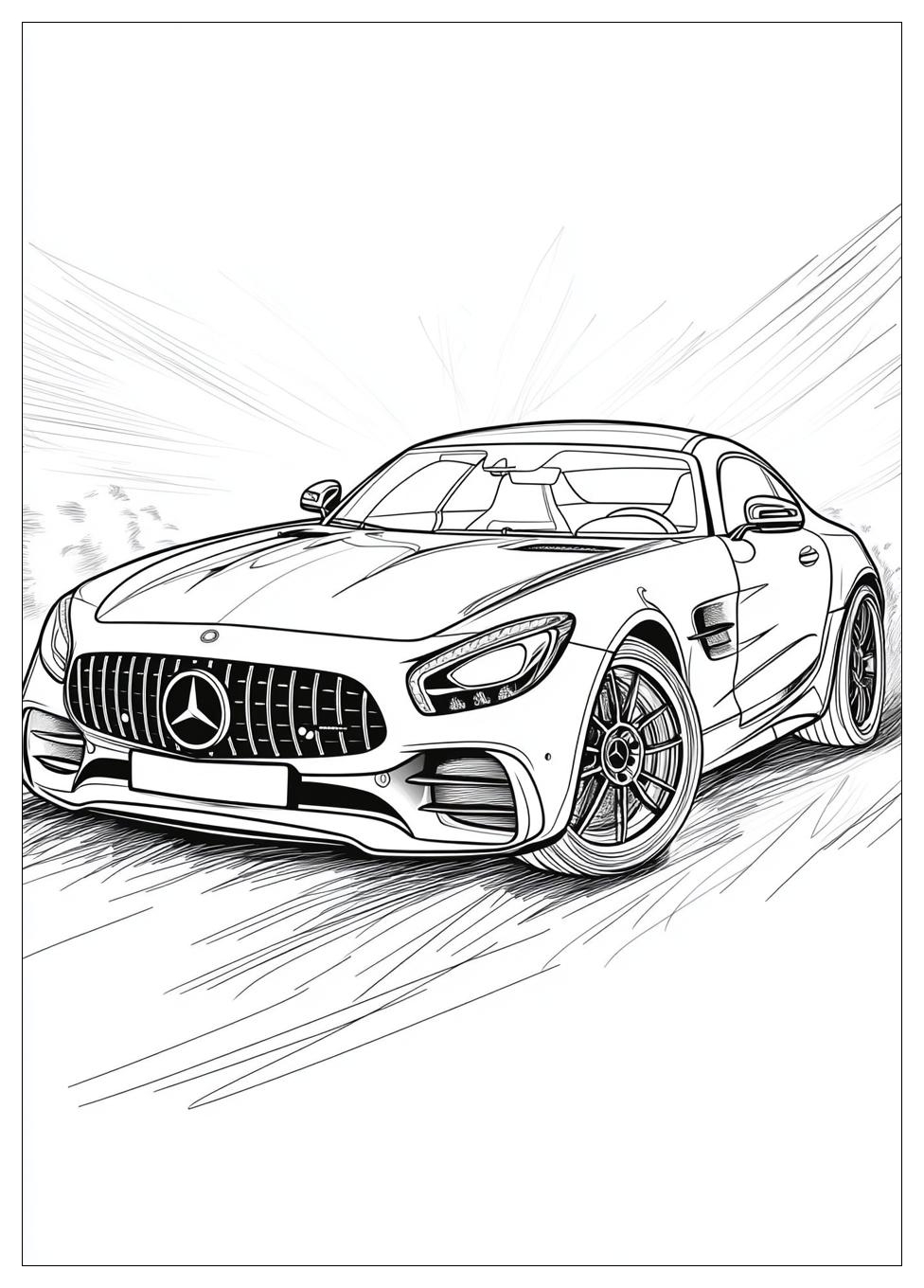 Kolorowanki Do Druku Mercedes Benz 16