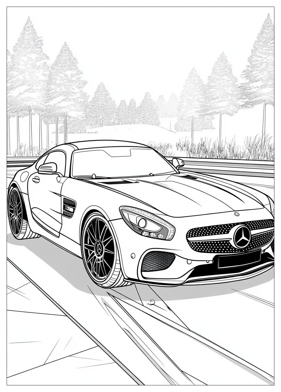 Kolorowanki Do Druku Mercedes Benz 18