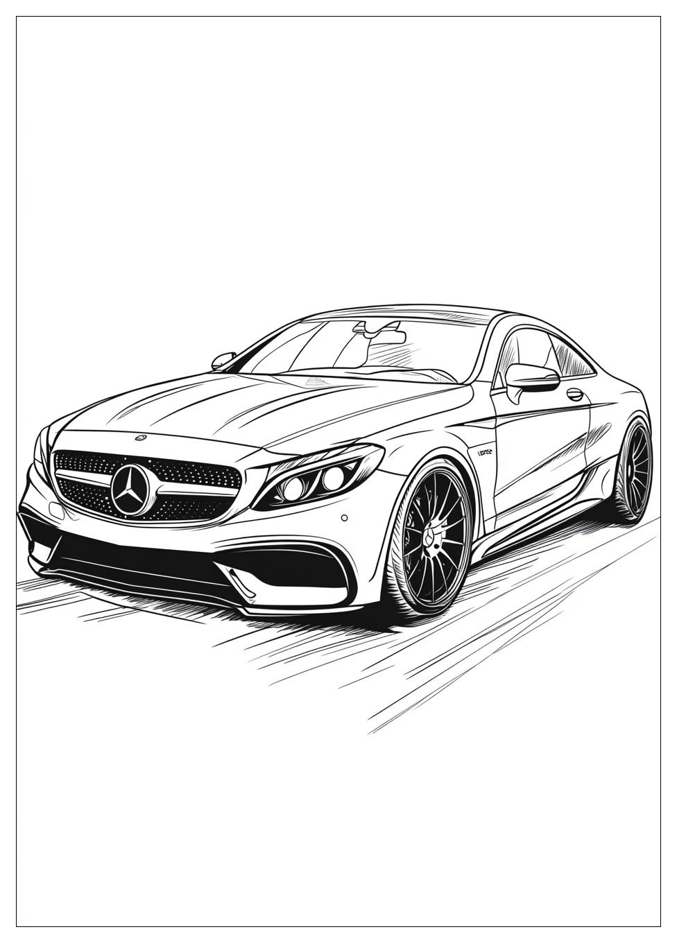 Kolorowanki Do Druku Mercedes Benz 20