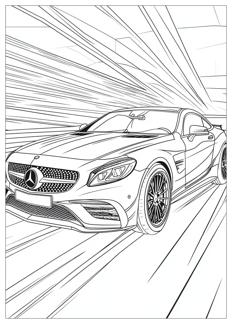 Kolorowanki Do Druku Mercedes Benz 21