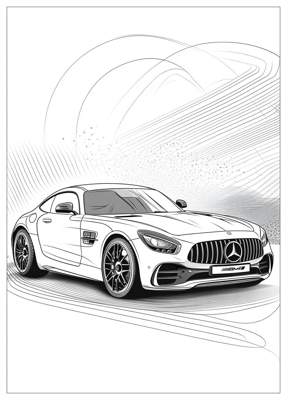 Kolorowanki Do Druku Mercedes Benz 22