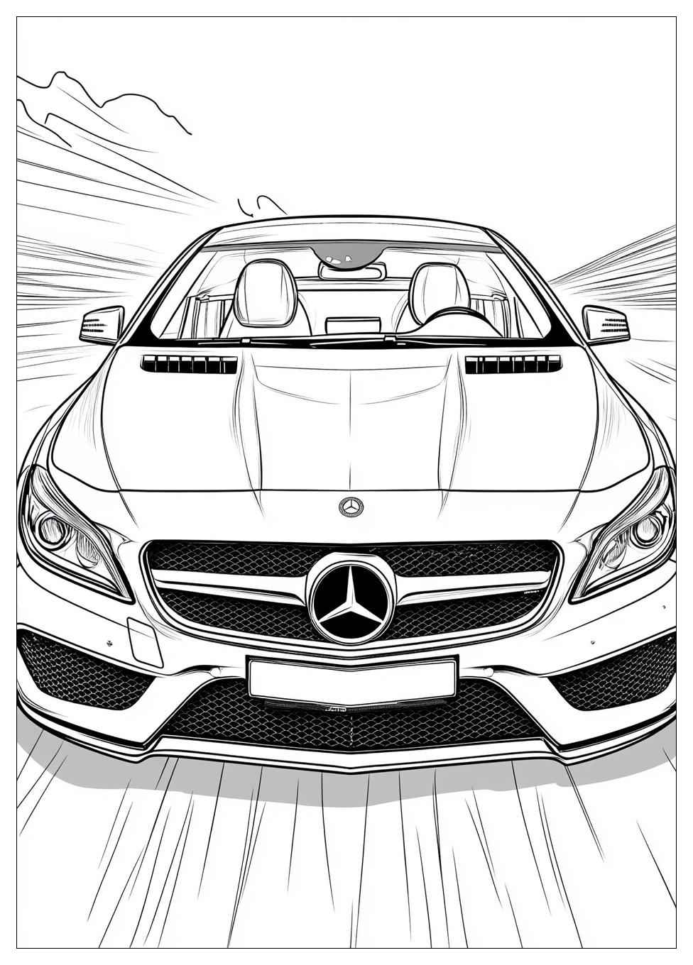 Kolorowanki Do Druku Mercedes Benz 24