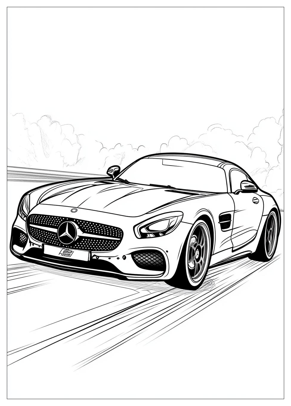 Kolorowanki Do Druku Mercedes Benz 4