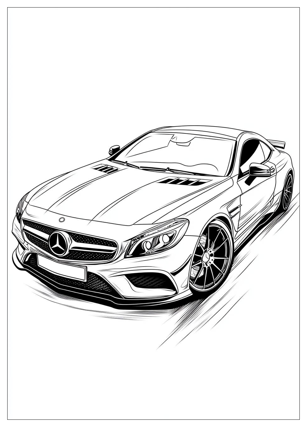Kolorowanki Do Druku Mercedes Benz 5