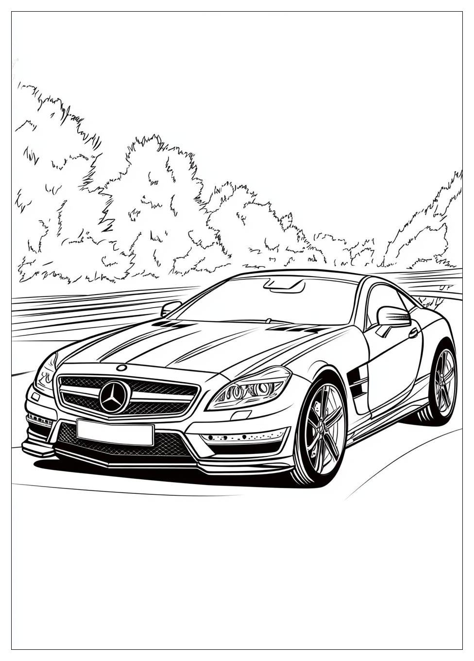Kolorowanki Do Druku Mercedes Benz 6