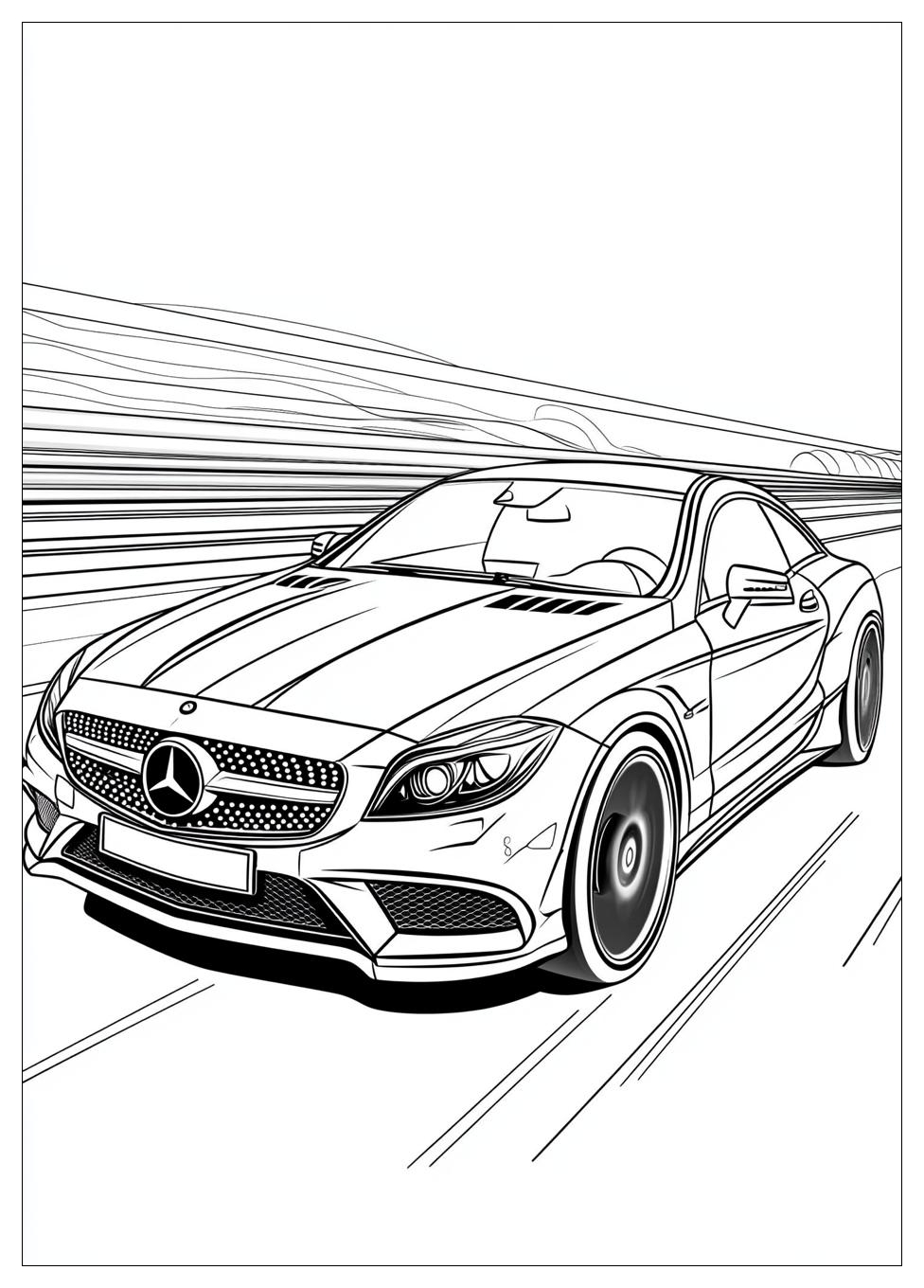 Kolorowanki Do Druku Mercedes Benz 7