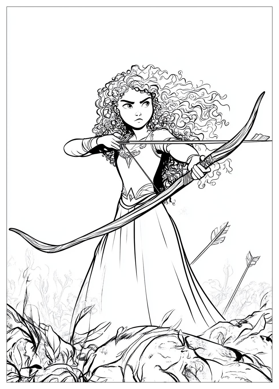 Kolorowanki Do Druku Merida 1