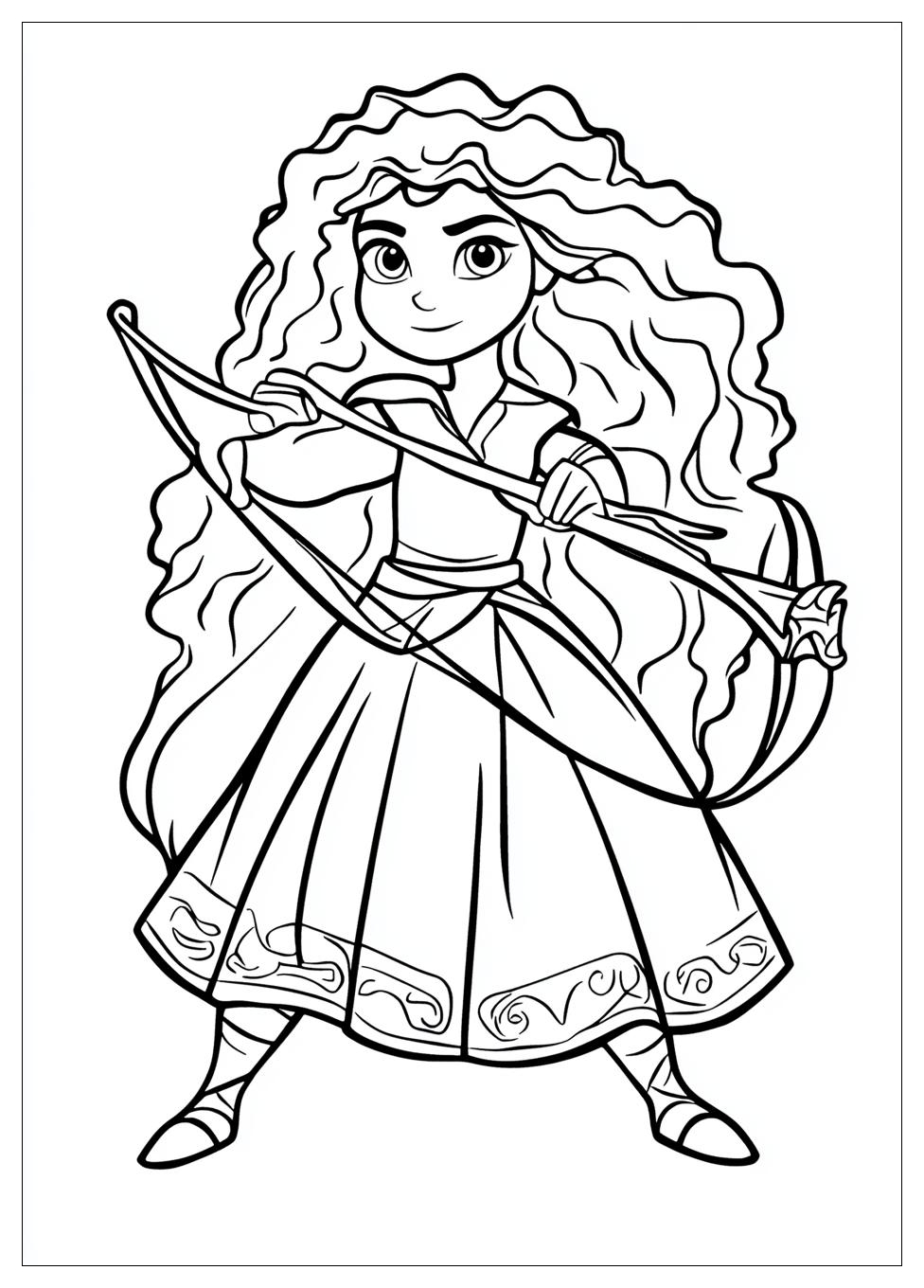 Kolorowanki Do Druku Merida 2