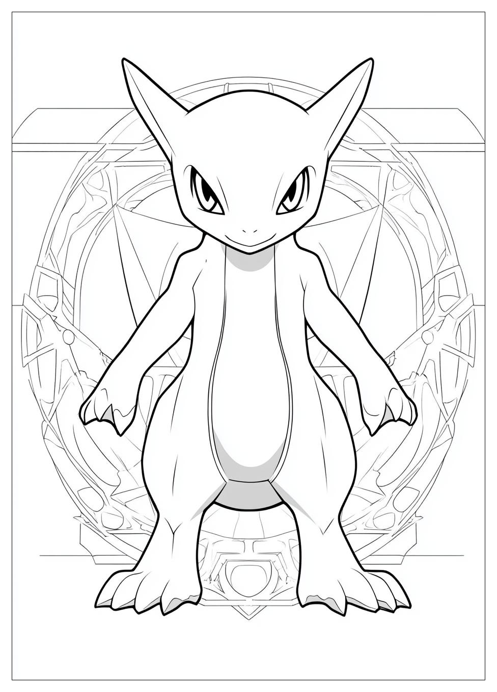 Kolorowanki Do Druku Mewtwo 11